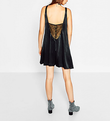 Zara overal with lace